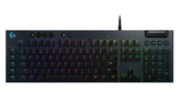 Logitech G815 Lightsync RGB Clicky Mechanical Gaming Wired Keyboard